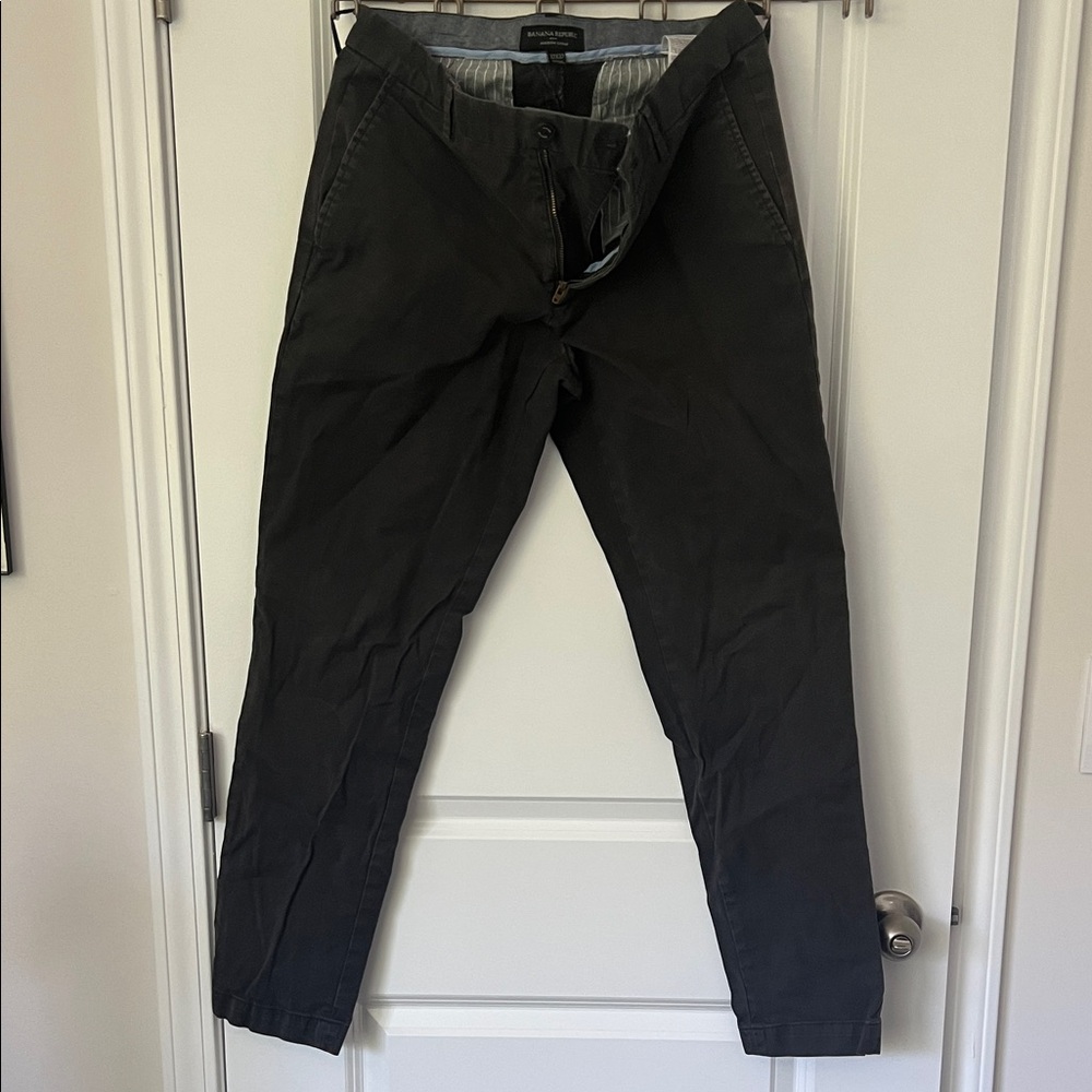 Banana Republic Charcoal Chinos for Men